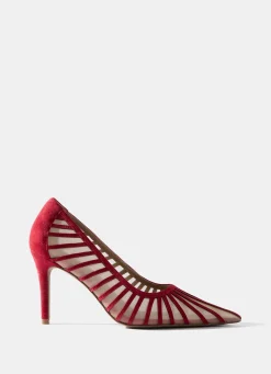 Online Kya Caged Court Shoe Heels|Heels