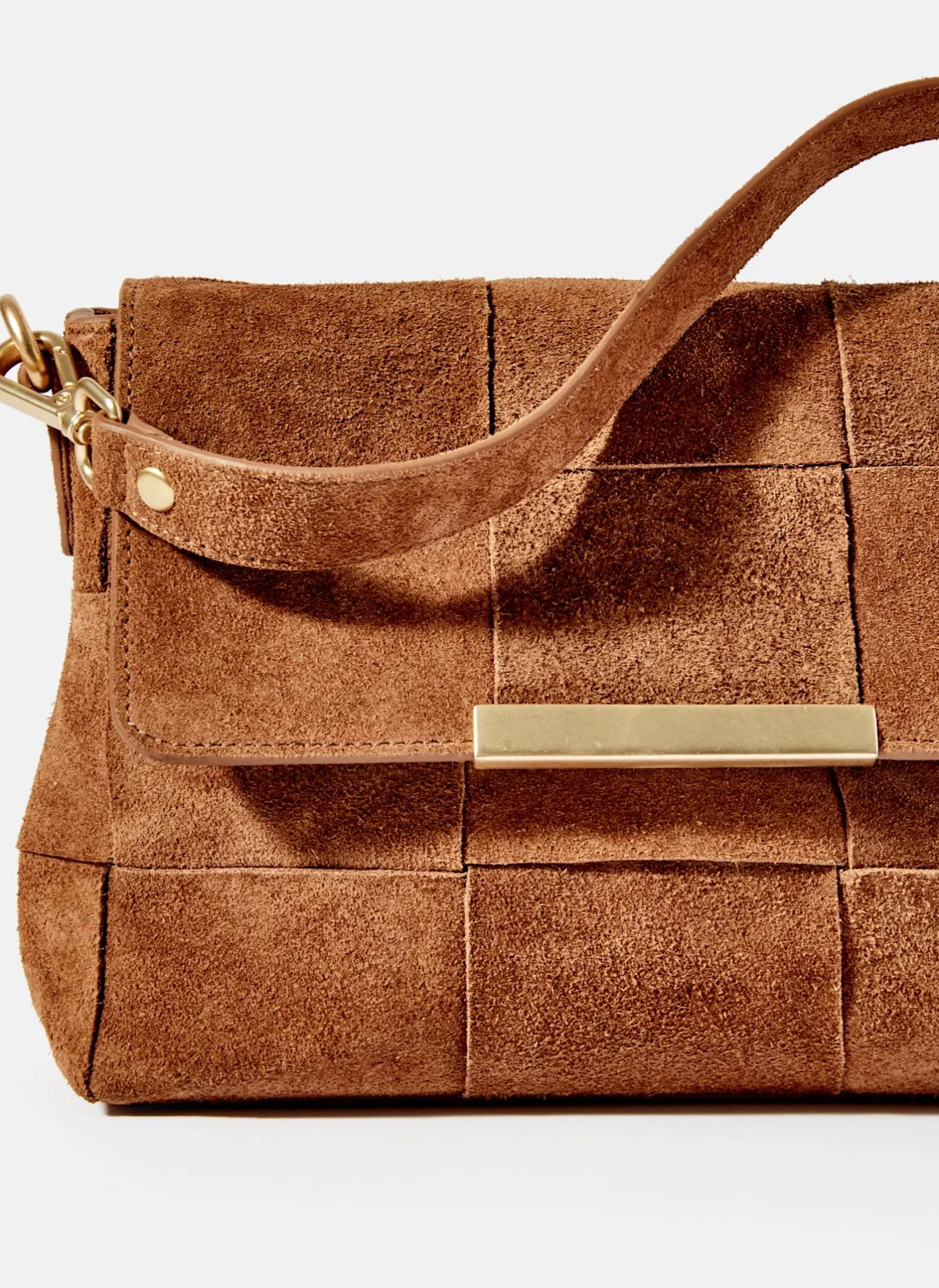 Hot Lara Suede Woven Crossbody Bag Bags