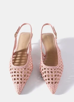 Best Lea Woven Kitten Heels Heels|Heels