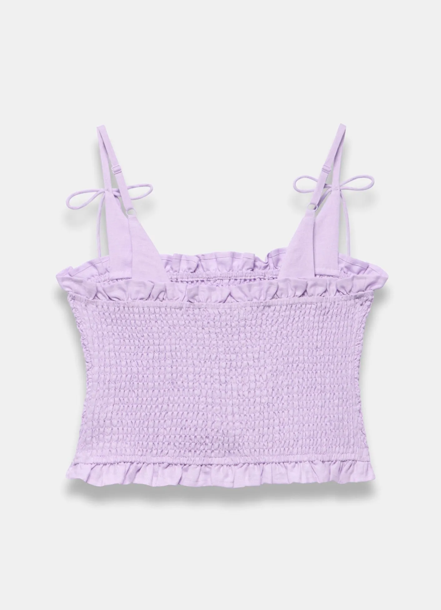 Discount Linen Shirred Top All Tops|Tops