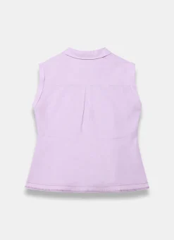 Best Linen Sleeveless Shirt Shirts & Blouses