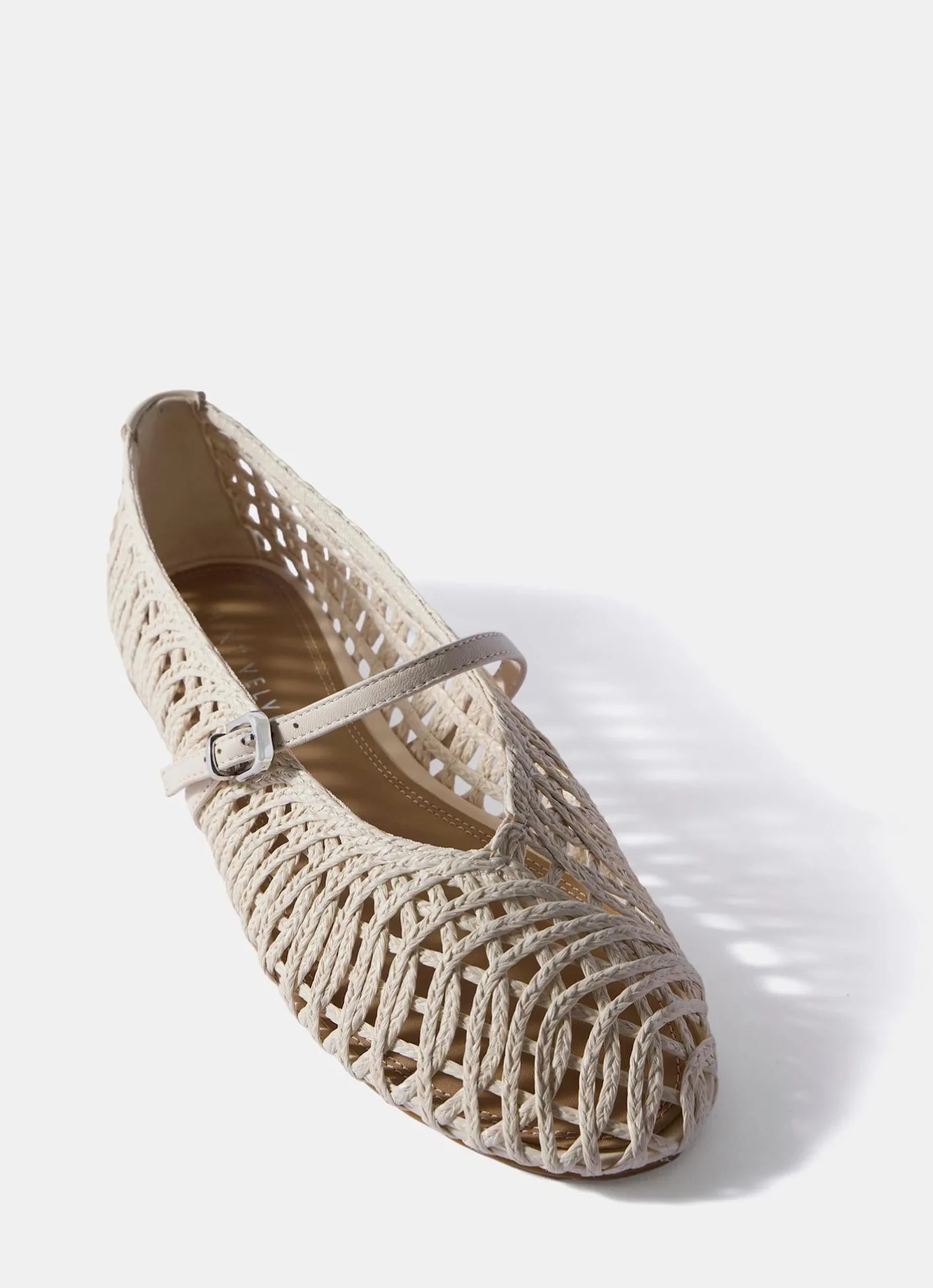 New Lily Woven Ballet Flat Pumps Flat Shoes