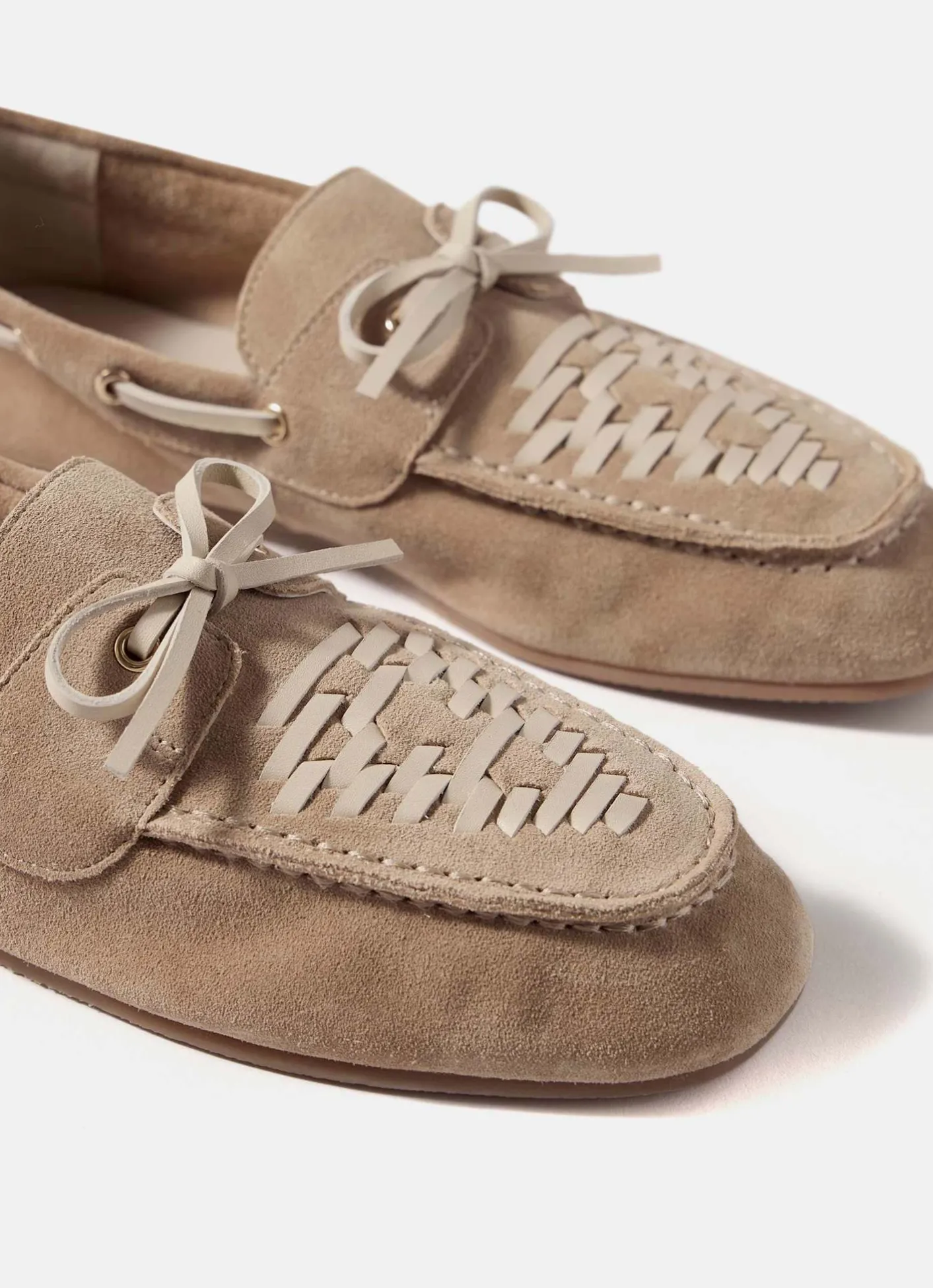 Online Livi Suede Boat Shoes Flat Shoes