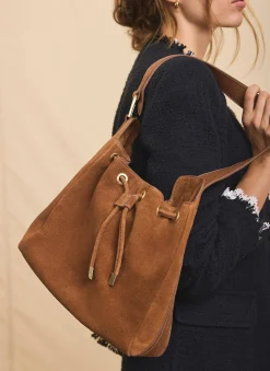 New Mabel Suede Bucket Bag Bags
