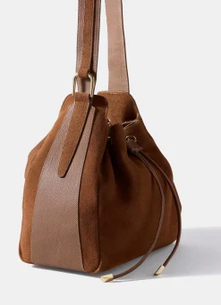 New Mabel Suede Bucket Bag Bags