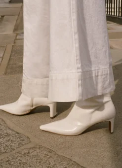 Hot Macy Leather Ankle Boots Boots