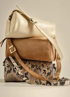 New Matilda Snake Print Leather Shoulder Bag Bags
