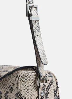 New Matilda Snake Print Leather Shoulder Bag Bags