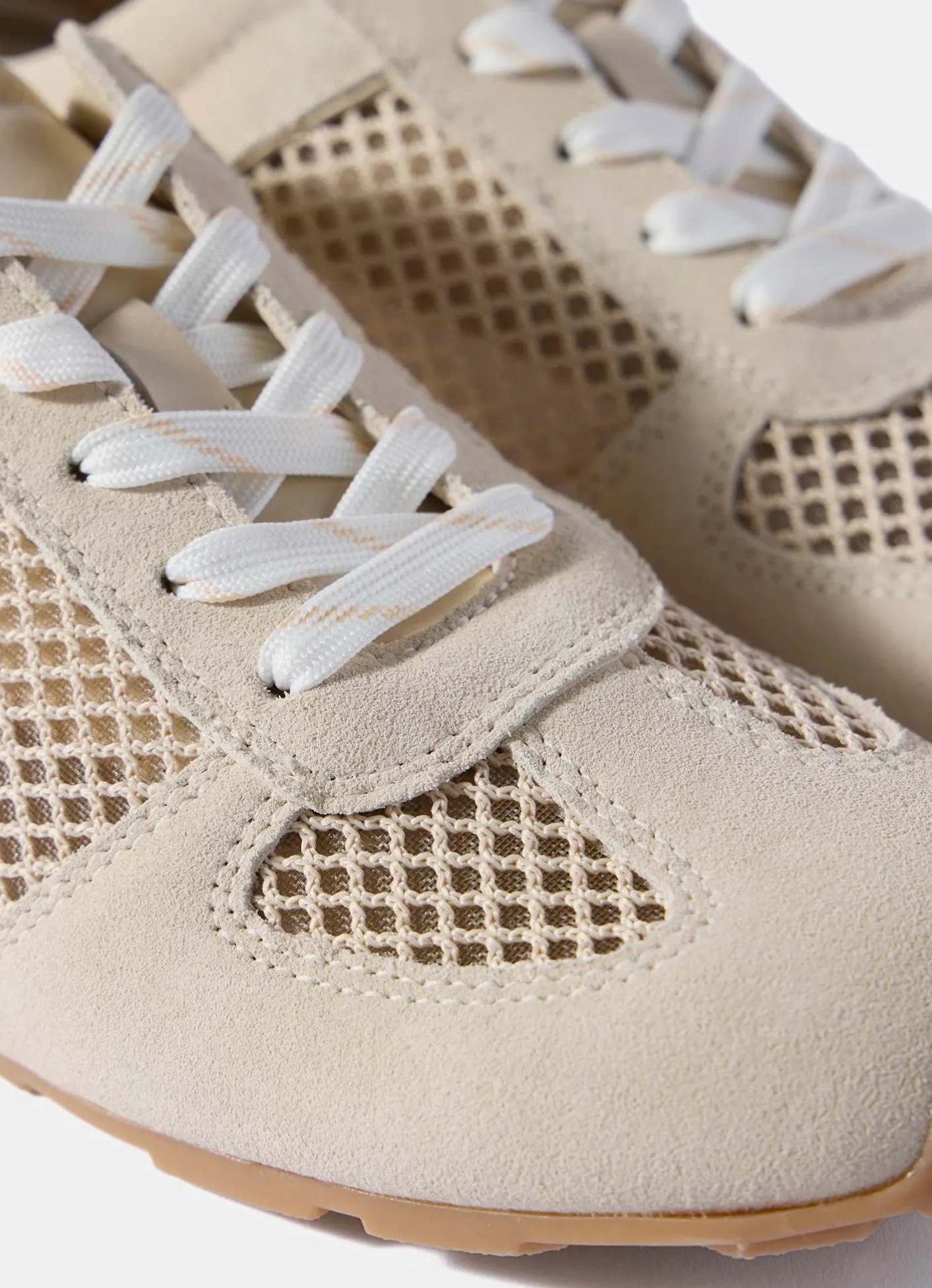 Myla Suede Mesh Trainers Sneakers