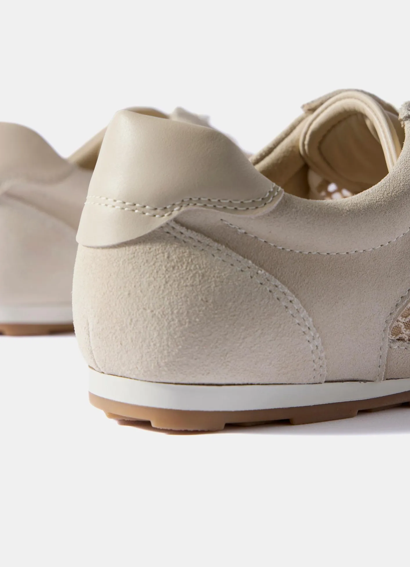 Myla Suede Mesh Trainers Sneakers