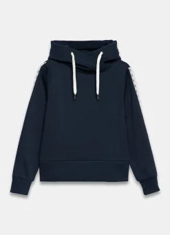Sale Crochet Trim Hoodie Sweatshirts|Sweatshirts