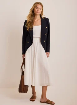 Sale Double Breasted Blazer Jackets