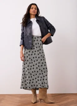 Hot Heart Print Maxi Skirt Maxi Skirts|Skirts