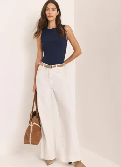 Outlet High Neck Layering Vest T-Shirts|T-Shirts