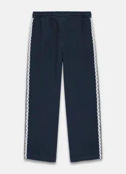 Discount Jersey Crochet Trim Wide Joggers Leggings & Joggers|Trousers