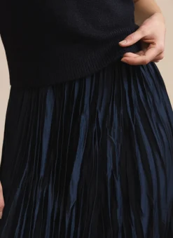Clearance Knit Puff Sleeve Maxi Dress Maxi Dresses
