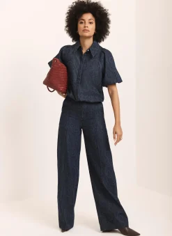 Discount Paisley Denim Wide Jeans Jeans|Wide Leg Jeans