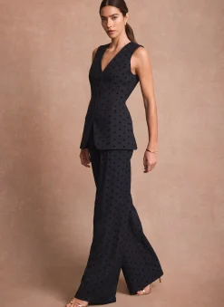 New Polka Dot Wide Leg Trousers Mv Limited|Wide Leg Trousers