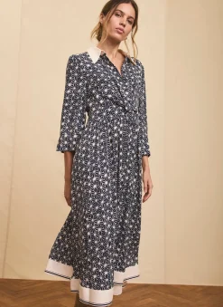 Best Print Midi Shirt Dress Midi Dresses|Shirt Dresses