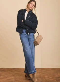 Discount Quilted Bomber Jacket Coats