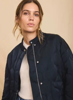 Discount Quilted Bomber Jacket Coats