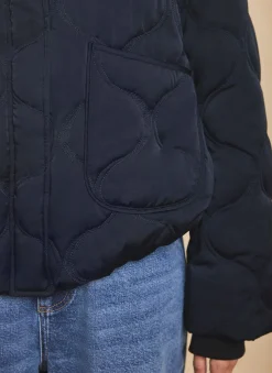 Discount Quilted Bomber Jacket Coats