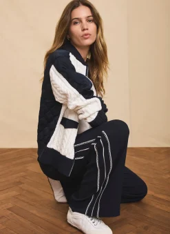 Discount Quilted Cable Knit Jacket Jackets|Jumpers & Cardigans