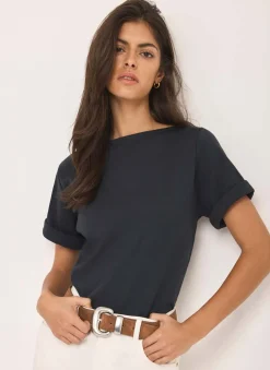 Discount Slash Neck T Shirt T-Shirts|T-Shirts
