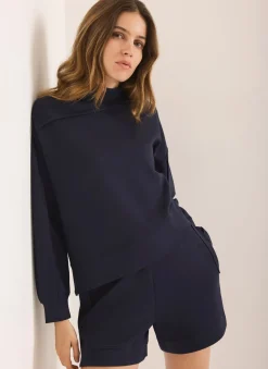 Outlet Super Soft Asymmetric Detail Sweatshirt Sweatshirts|Sweatshirts