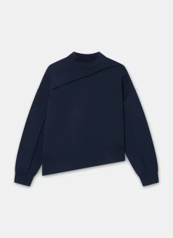 Outlet Super Soft Asymmetric Detail Sweatshirt Sweatshirts|Sweatshirts