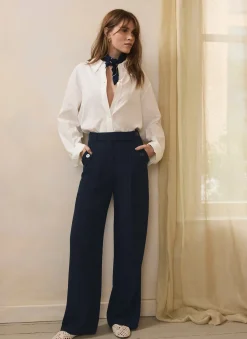 Sale Tailored Wide Trousers Wide Leg Trousers|Trousers