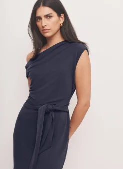 Clearance Tie Detail Midi Dress Midi Dresses