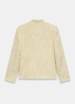 New Boucle Pocket Detail Jacket Jackets