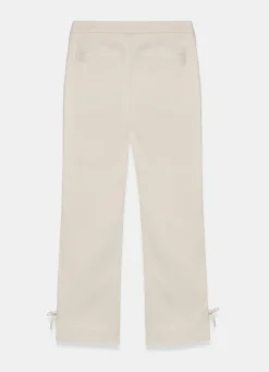 Hot Cotton Blend Capri Trousers Trousers