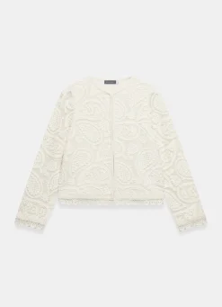 Sale Crochet Paisley Jacket Jackets|Cardigans