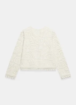 Sale Crochet Paisley Jacket Jackets|Cardigans