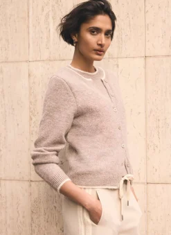 Online Double Layer Knit Cardigan Cardigans|Jumpers & Cardigans
