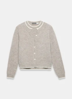 Online Double Layer Knit Cardigan Cardigans|Jumpers & Cardigans