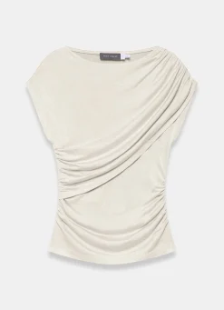 Online Drape Detail Top All Tops|Tops
