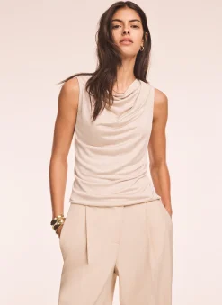 Sale Draped Top T-Shirts|T-Shirts