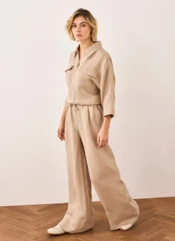 Hot Drawstring Wide Leg Trousers Wide Leg Trousers|Trousers