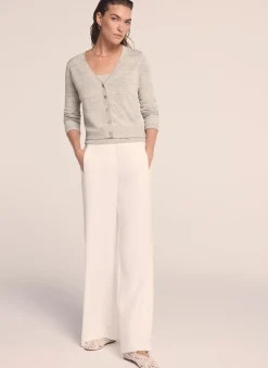 Hot Linen Blend Layered Cardigan Cardigans|Jumpers & Cardigans