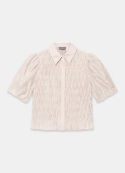 Sale Puff Sleeve Smock Shirt Shirts & Blouses