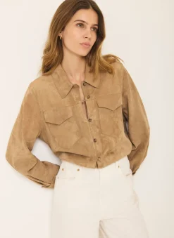New Suede Shirt Shirts & Blouses