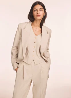 Sale Neutral Tailored Waistcoat Waistcoats