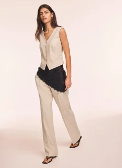 Sale Neutral Tailored Waistcoat Waistcoats