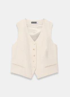 Sale Neutral Tailored Waistcoat Waistcoats
