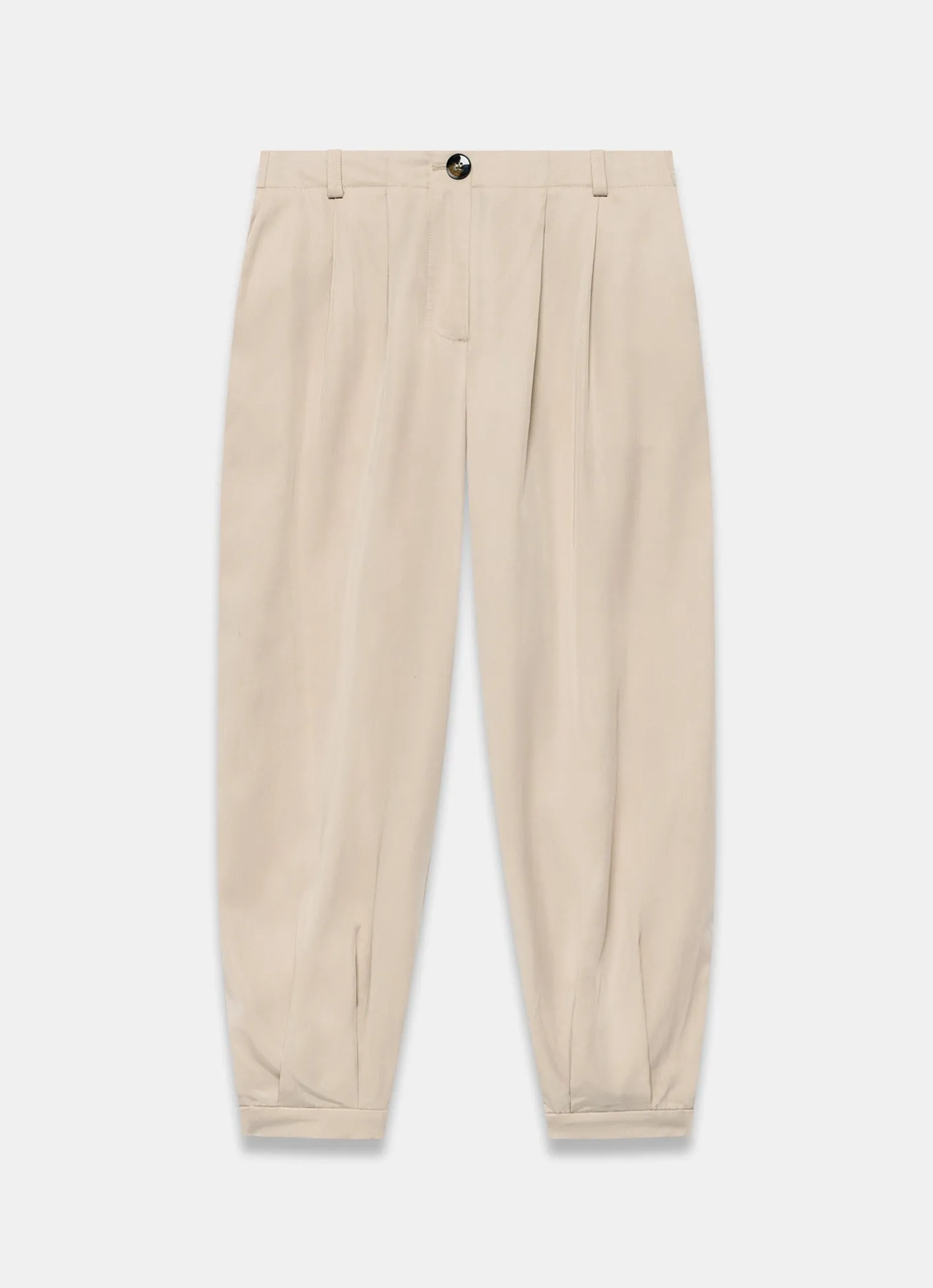 New Tapered Balloon Trousers Wide Leg Trousers|Trousers
