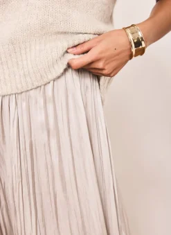 Outlet Wool Blend Layered Maxi Dress Maxi Dresses