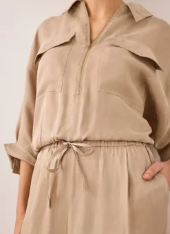 Discount Zip Detail Blouse Shirts & Blouses